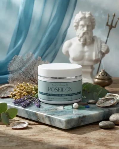 Escalda-Pés Poseidon - Relaxamento Profundo e Calmaria