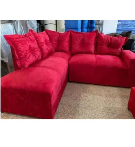 Sofá de Canto Vermelho