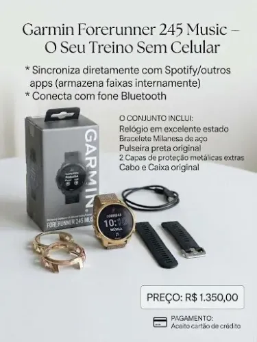 Garmin Forerunner 245 Music