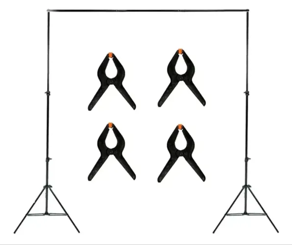 Suporte Fundo Infinito Chroma Key 2x2m + Bolsa