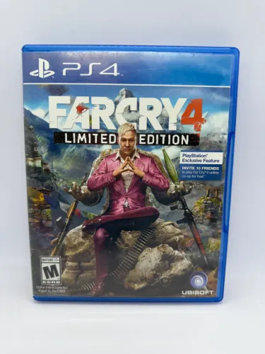 Jogo PlayStation 4 PS4 Far Cry 4 Limited Edition Original Mídia Física