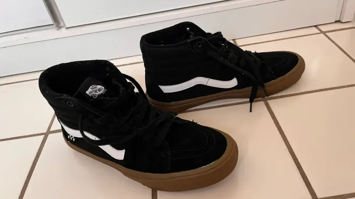 Vans Sk8-Hi Skate Preto - Nº 41 - Pouquíssimo Uso