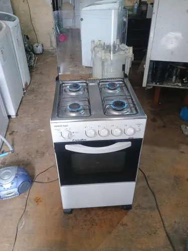 Fogão automático semi novo frete grátis