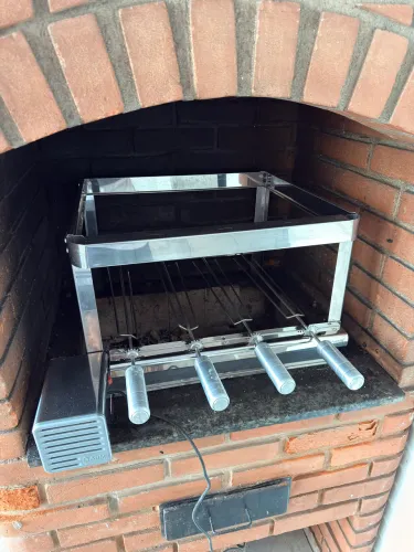Churrasqueira grill giratorio artmill
