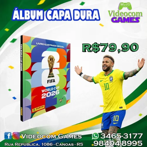 Álbum capa dura copa mundo 2026