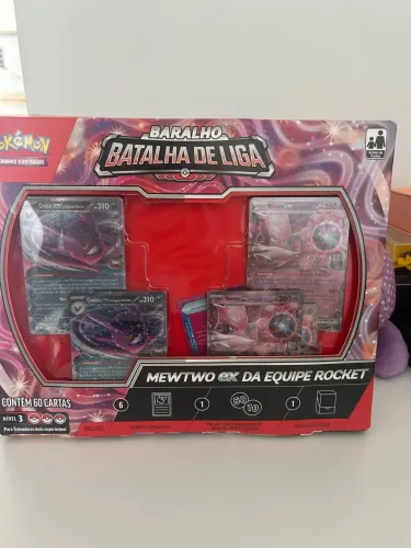 Copag Baralho de Batalha Mewtwo Ex Equipe Rocket