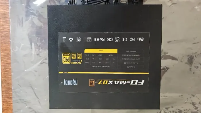 Fonte Revenger 650W 80Plus Gold Modular