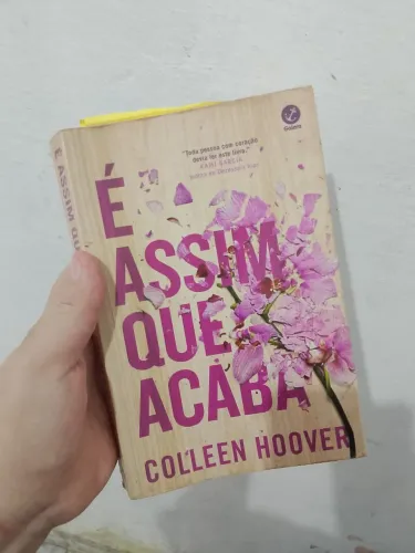 Livro É Assim Que Acaba