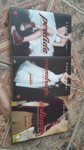 Livros da série "Perdida", da autora nacional Carina Rissi