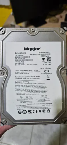 Hd Maxtor 500gb