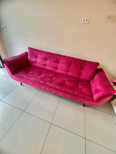 Sofá namoradeira 4 lugares 2,20 mt - luxo