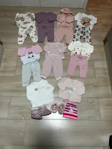 Lote de inverno 3-6 meses conjunto de moletom apeluciado