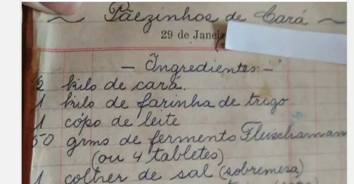 PDF do Livro de receitas clássicas da minha bisavo