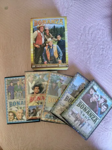Box DVD Bonanza Ed. Colecionador 5 DVD's