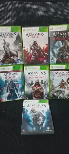 Coleção assassino creed xbox 360