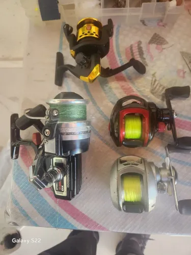 Carretilha e molinete