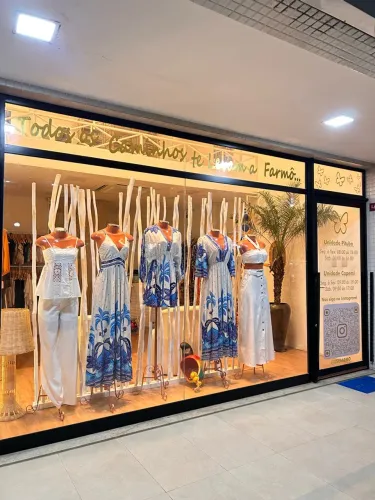 Passo lojas de roupas