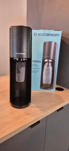 Maquina de gaseficar sodastream Terra agua com gas