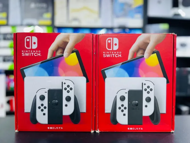 NINTENDO SWITCH OLED NOVO DESBLOQUEADO 3 MES DE GARANTIA
