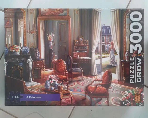 Puzzle quebra cabeca A Princesa 3000 peças Grow