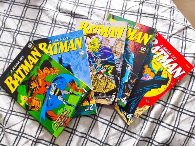 A Saga do Batman de Alan Davis - Volumes 1,2,3,4,6