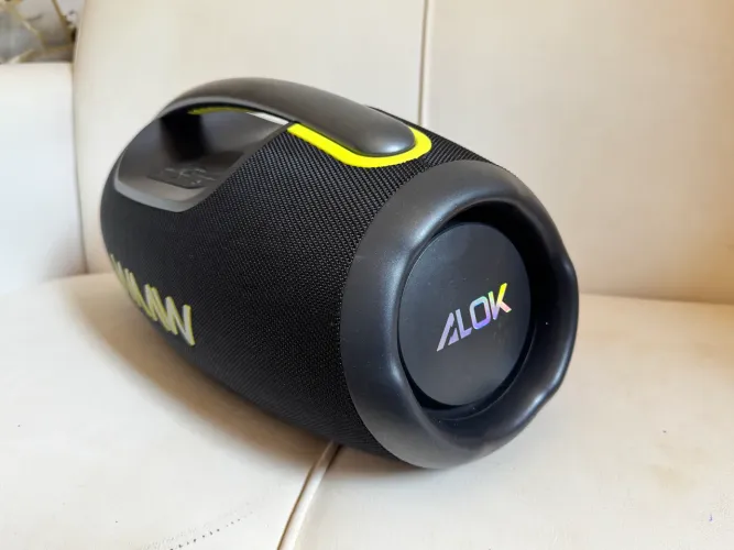  Caixa de som boombox WAAW ALOK 1000 rms 