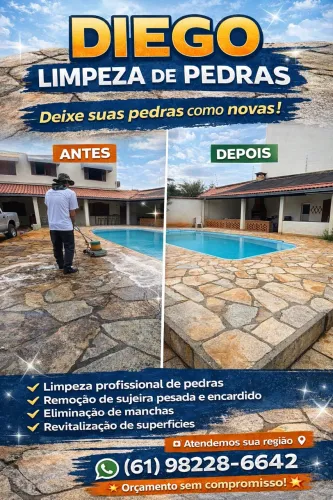 Limpeza de Pedras