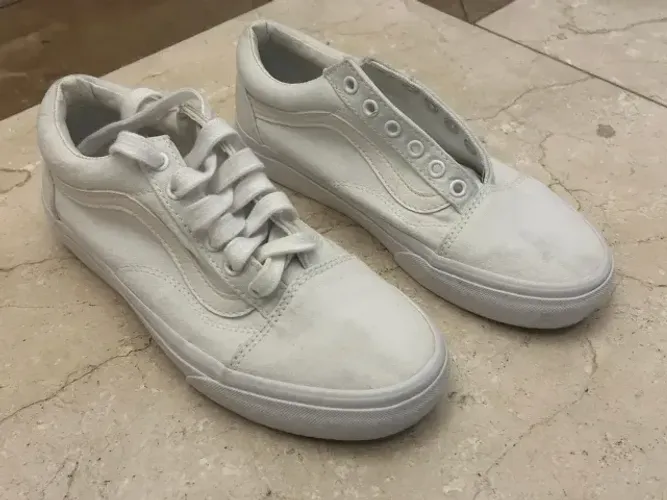 Tênis Vans Old Skool Branco Tamanho 35