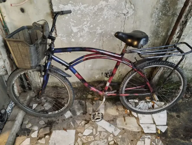 Bicicleta aro 26 rodando perfeitamente ?