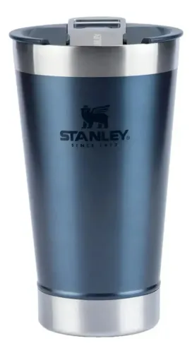 Copo Térmico Com Tampa Stanley - Azul Nightfall
