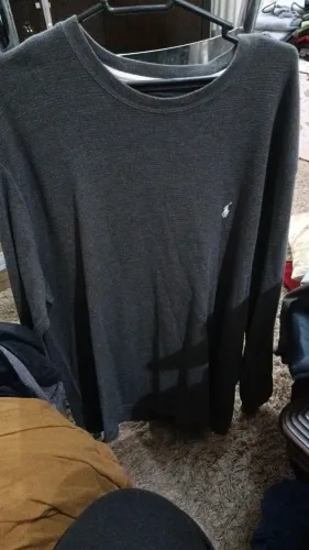 Camiseta masculina manga longa Polo Ralph Lauren