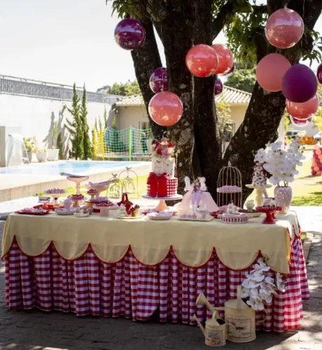 Toalha de mesa festa  - para mesa de 220x80