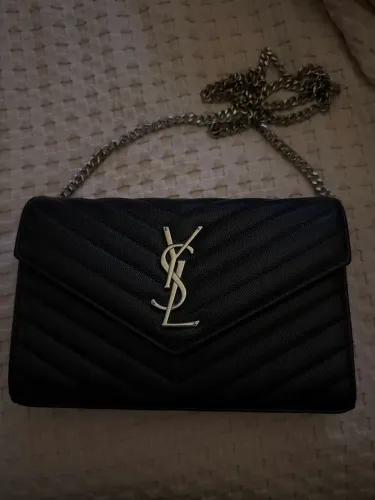 bolsa ysl toda preta