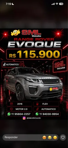 Land Rover Range Rover Evoque SI4 HSE Dynamic 2.0 Aut. 2016