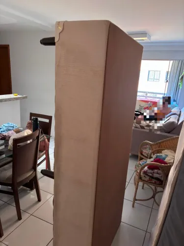 Cama box solteiro (sem colchão)
