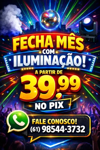 DJ, som iluminação jogos de luz para festas e eventos Aluguel 