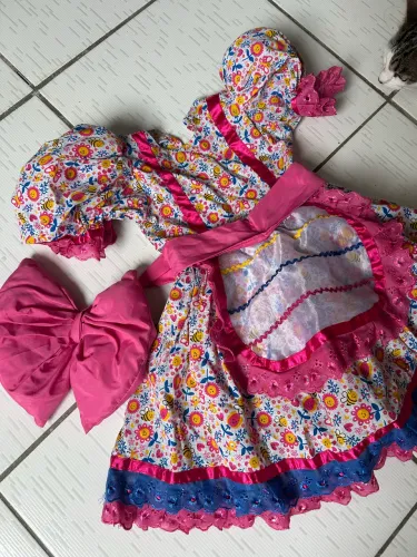 Vestido de quadrilha/junino