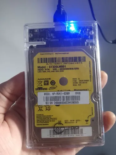 Hd externo 320 gb Case USB3.0