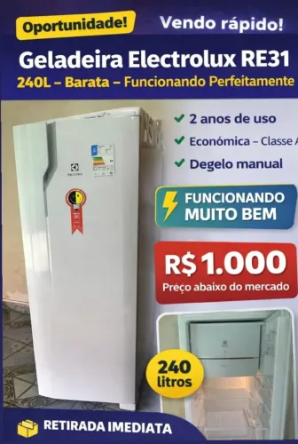 Geladeira Electrolux 