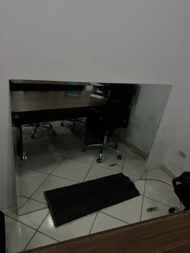 Espelho grande quadrado oportunidade