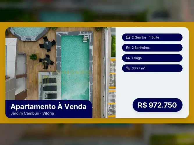 Viva perto de tudo: Apartamento em Jardim Camburi com acesso rápido a praias e comércio!
