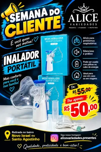 Inalador portátil 