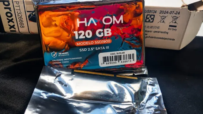 SSD 120gb Novo