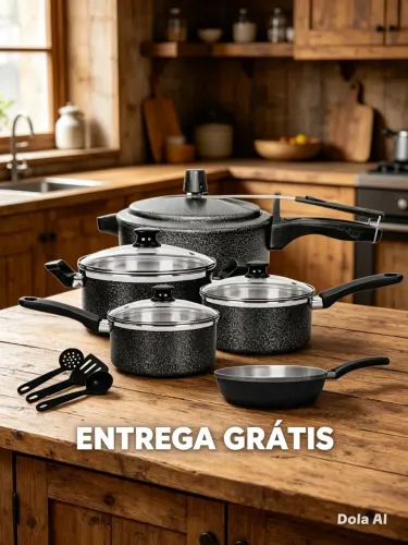 Jogo de panela - ENT GRÁTIS