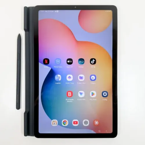 Tablet Samsung Galaxy Tab S6 Lite 10.4 RAM 4 GB WiFi Android Capa iPad Positivo Lenovo NF