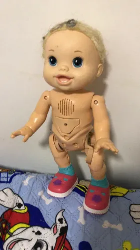 Baby alive aprendendo a andar sucata para restauro 