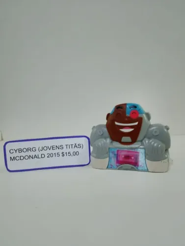 Miniatura _ Cyborg jovens Titãs