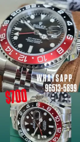 Relógio ROLEX AUTOMÁTICO - MODELO COKE JUBILEE - ENTREGAMOS