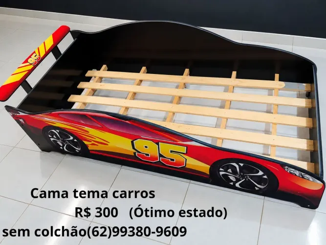 Cama tema carros