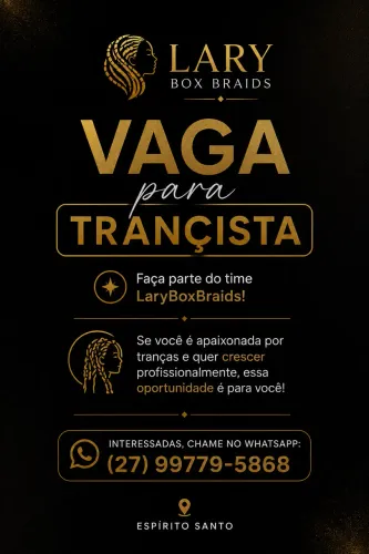 vaga para trancista